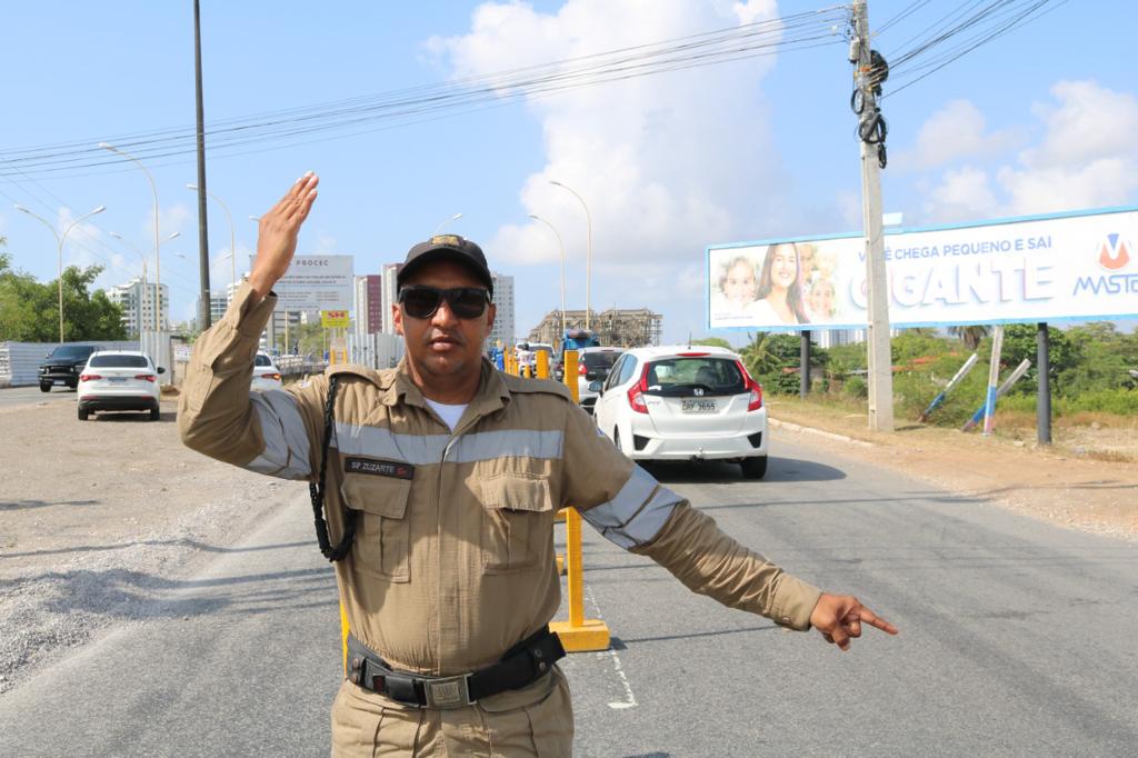 Trânsito sobre a ponte do rio Poxim ficará parcialmente bloqueado nesta quinta-feira, 16 - SMTT Aracaju